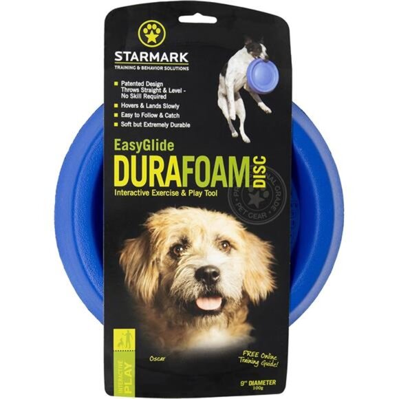 Easy Glide DuraFoam Flying Disc Dog Toy, Color Varies 9" - Picture 2 of 8
